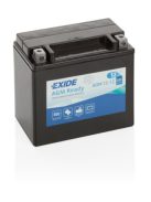 Új EXIDE AGM12-12, 12V 12Ah 200A indító, zárt AGM, gondozásmentes ETX14-BS, YTX14-BS