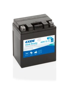   Új EXIDE AGM12-14, 12V 12Ah 210A indító, zárt AGM, gondozásmentes, ETX14AH-BS, YTX14AHL-BS