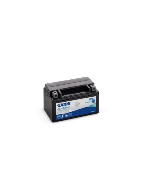 EXIDE AGM12-6, 12V 6Ah 90A motorkerékpár indító, zárt AGM, gondozásmentes