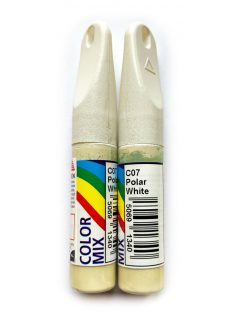   COLOR MIX autós javítófesték Sarkvidék-fehér (Polar White) 12,5ml ecsetes karceltávolító, modellezéshez is
