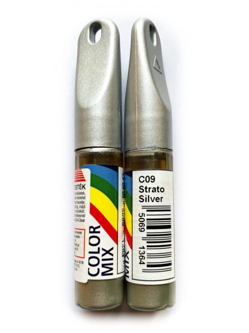 COLOR MIX autós javítófesték Sztratoszféra-ezüst (Strato Silver) 12,5ml ecsetes karceltávolító, modellezéshez is