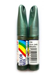   COLOR MIX autós javítófesték Jádezöld metál (Aqua Jade Metallic) 12,5ml ecsetes karceltávolító, modellezéshez is