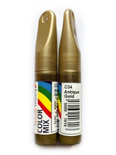   COLOR MIX autós javítófesték Óarany (Antique Gold) 12,5ml ecsetes karceltávolító, modellezéshez is