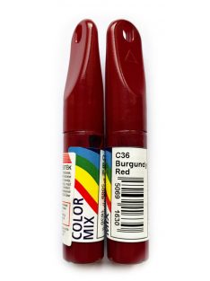   COLOR MIX autós javítófesték Burgundivörös (Burgundy Red), 12,5ml ecsetes karceltávolító, modellezéshez is
