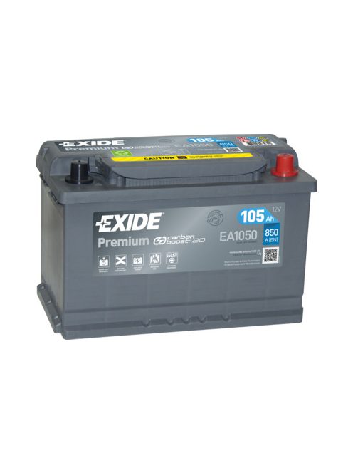 EXIDE PREMIUM EA1050 Indító akkumulátor 105AH 850A J+