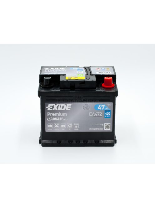 EXIDE PREMIUM EA472 Indító akkumulátor 47AH 450A J+