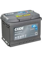 EXIDE PREMIUM EA612 Indító akkumulátor 61AH 600A J+