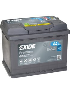 EXIDE PREMIUM EA640 Indító akkumulátor 64AH 640A J+