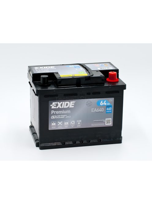 EXIDE PREMIUM EA640 Indító akkumulátor 64AH 640A J+