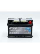 EXIDE PREMIUM EA722 Indító akkumulátor 72AH 720A J+