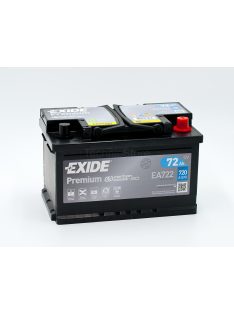 EXIDE PREMIUM EA722 Indító akkumulátor 72AH 720A J+
