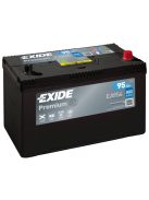 EXIDE PREMIUM EA954 Indító akkumulátor 95AH 800A Japán tipusokra J+