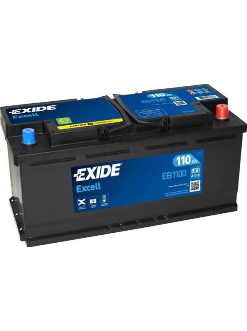EXIDE EXCELL EB1100 Indító akkumulátor 110AH 850A J+