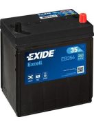 EXIDE EXCELL EB356 Indító akkumulátor 35AH 240A Japán tipusokra J+