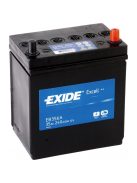 EXIDE EXCELL EB356A Indító akkumulátor 35AH 240A Japán tipusokra J+
