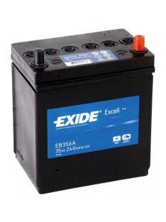   EXIDE EXCELL EB356A Indító akkumulátor 35AH 240A Japán tipusokra J+