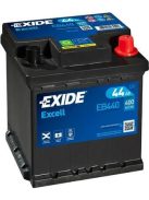 EXIDE EXCELL EB440 Indító akkumulátor 44AH 400A "PUNTO" J+