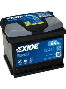 EXIDE EXCELL EB442 Indító akkumulátor 44AH 420A J+
