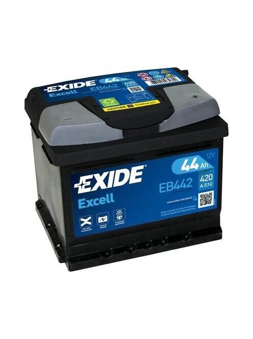 EXIDE EXCELL EB442 Indító akkumulátor 44AH 420A J+