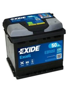 EXIDE EXCELL EB500 Indító akkumulátor 50AH 450A J+