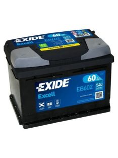 EXIDE EXCELL EB602 Indító akkumulátor 60AH 540A J+