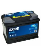 EXIDE EXCELL EB741 Indító akkumulátor 74AH 680A B+