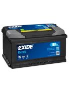 EXIDE EXCELL EB802 Indító akkumulátor 80AH 700A J+