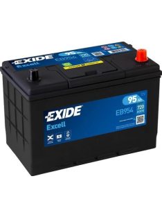   EXIDE EXCELL EB954 Indító akkumulátor 95AH 760A Japán tipusokra J+
