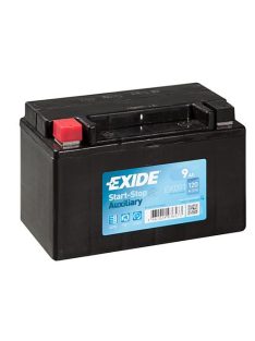   EXIDE EK091 Start-Stop 9AH 200A 12V kiegészítő akkumulátor elektromos rendszerekhez