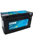 EXIDE AGM EK960 Indító akkumulátor 95AH 850A STOP&START J+