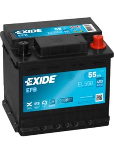   EXIDE EFB EL550 Indító akkumulátor START-STOP 55AH 540A J+